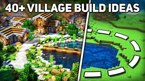 Best Minecraft Village Build Ideas .